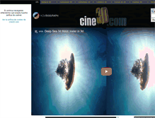 Tablet Screenshot of cine3d.com